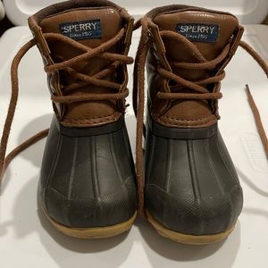 Toddler Sperry port boot duckboot